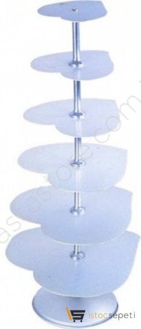 KALPLİ PASTA MANKENİ 6 KATLI