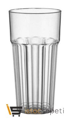 BO1759 Kırılmaz Oluklu Bardak Polikarbonat 470 ml