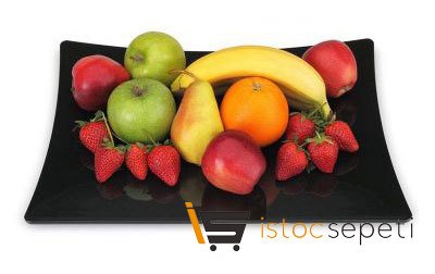Dikdörtgen Gastronomi Teşhir Tepsisi 44.5x32 cm