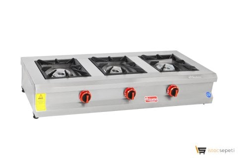 Set Üstü Ocak Doğalgazlı Üçlü HMK-SOG 1350
