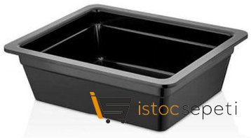 Külsan Thermoset Gastronom Küvet GN 1/2 26.5x32.5 cm 5.1 L Siyah