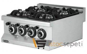 Empero 4 Brülör Ocak Çift Yanışlı LPG'li