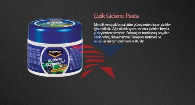 Carpex Çizik Giderici Pasta RUBING COMPOUND 09e029
