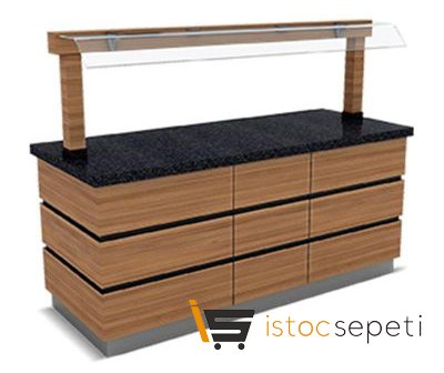 Empero Kapadokya Nötr Servis Ünitesi Nefeslikli 120x90x90/150 cm