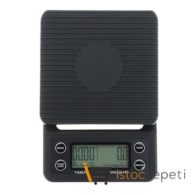 Epinox V60 Hassas Kahve Tartısı Zamanlayıcı Ayarlı