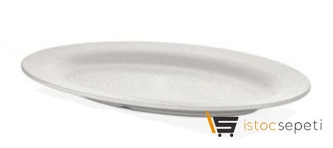 Külsan Thermoset Yağmur Servis Tabak Oval 64x44 cm