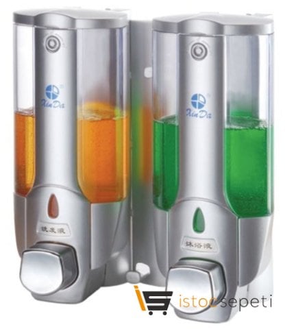 Xinda Manuel Sıvı Sabunluk Gümüş ZYQ138SGÜMÜŞ-1