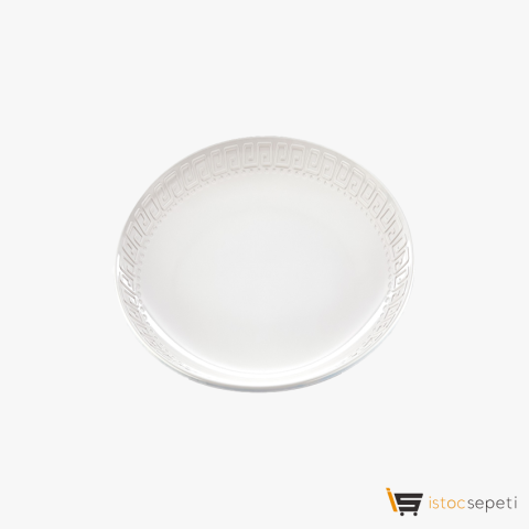 Vercase Yuvarlak Desenli Tabak 35CM