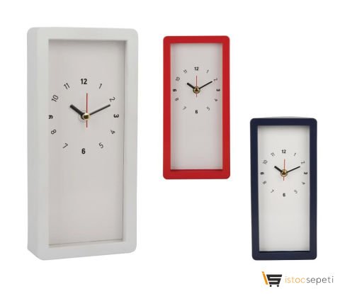 Plastik Duvar/Masa Saati Promosyon