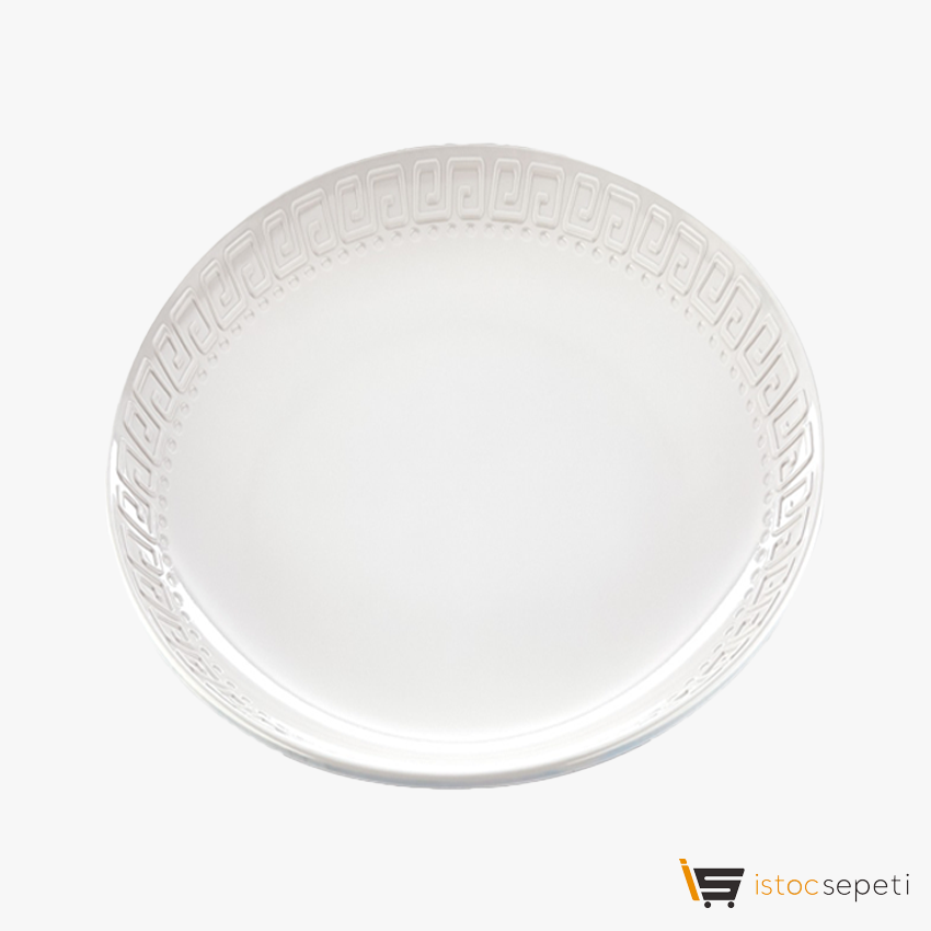 Versace Yuvarlak Desenli Tabak 45CM