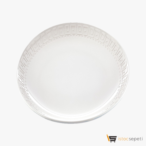 Versace Yuvarlak Desenli Tabak 45CM