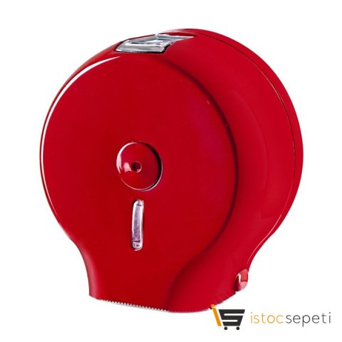 Standart Jumbo Tuvalet Kağıdı Dispenseri Kırmızı
