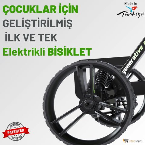 Genoride Elekrtrikli Pedal Go-Kart (Akülü Abara Alternatifi)