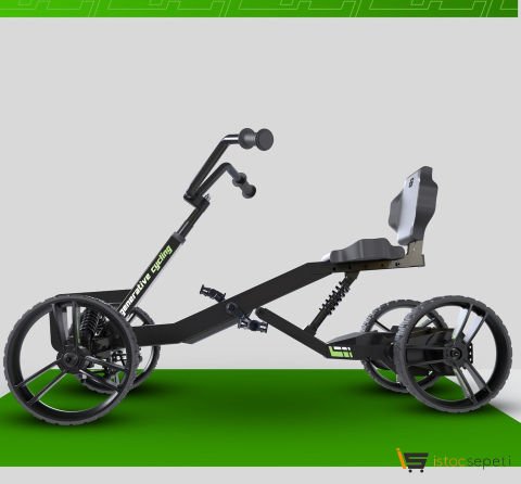 Genoride Elekrtrikli Pedal Go-Kart (Akülü Abara Alternatifi)