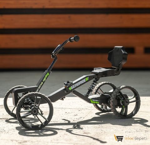 Genoride Elekrtrikli Pedal Go-Kart (Akülü Abara Alternatifi)