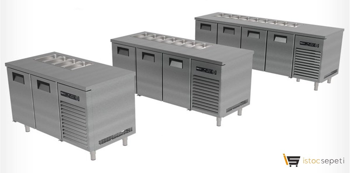 Portabianco SBHD-4N70E Soğuk Servis Buzdolabı-SBHD Dört Kapılı