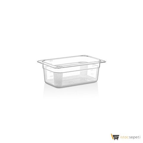 Şeffaf Gastro Küvet GN 1/4 100 mm GNP-14100