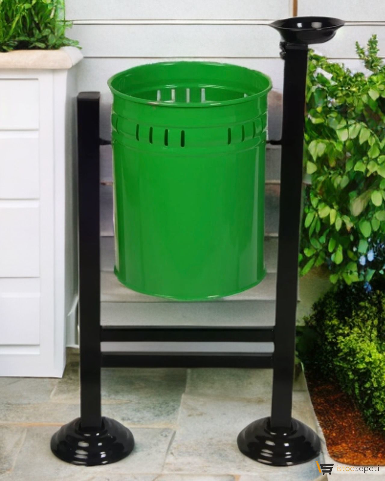 Demir Çöp Kovası 50 Litre