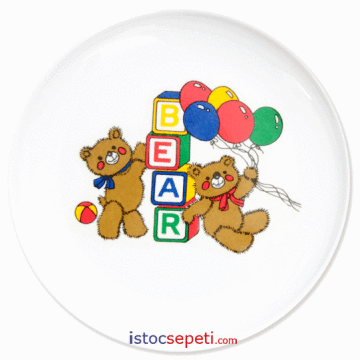 Desenli Amerikan Düz Tabak