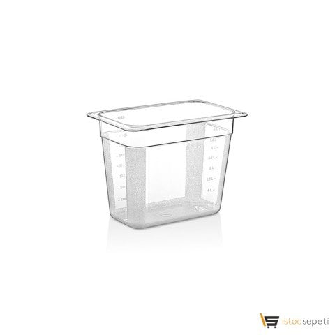 Şeffaf Gastro Küvet GN 1/4 200 mm GNP-14200