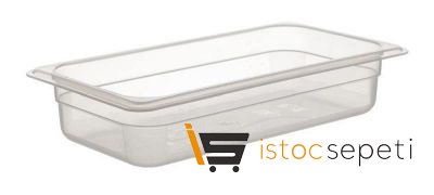Propilen Gastronomi Küvet GN 1/2 65 mm