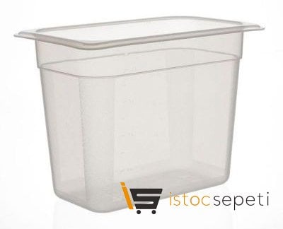 Propilen Gastronomi Küvet GN 1/4 200 mm