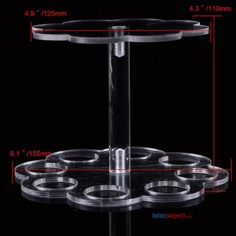 Dondurma Kornet Standı Külahlık 8 Adet Kapasiteli