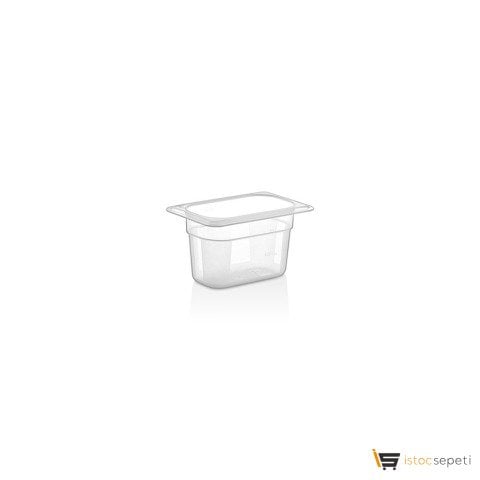 Gastro Şeffaf Küvet GN 1/9 100 mm GNP-19100