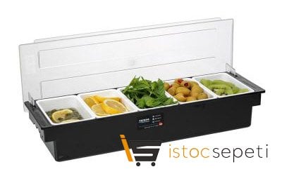 Bar Konteyner 5'li 49.5x15.7 cm