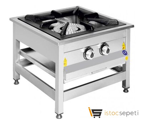 Karacasan Yer Ocağı Çift Yanışlı 600x700x500 mm LPG