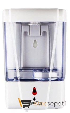 Xinda Duvara Monte Pilli Ve Elektrikli 700ml Sensörlü Sıvı Sabunluk Sensörlü-700ml