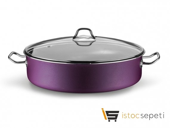 PTF Basık Maxi Tencere 40 cm