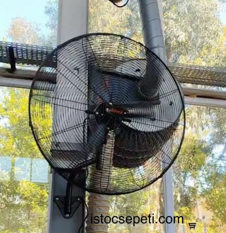 Kumandalı Metal Pervaneli Vantilatör 82 Cm Sanayi Tipi