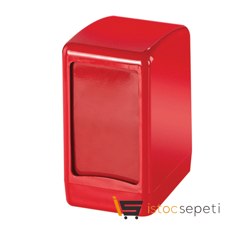 Masa Üstü Peçete Dispenseri Kırmızı