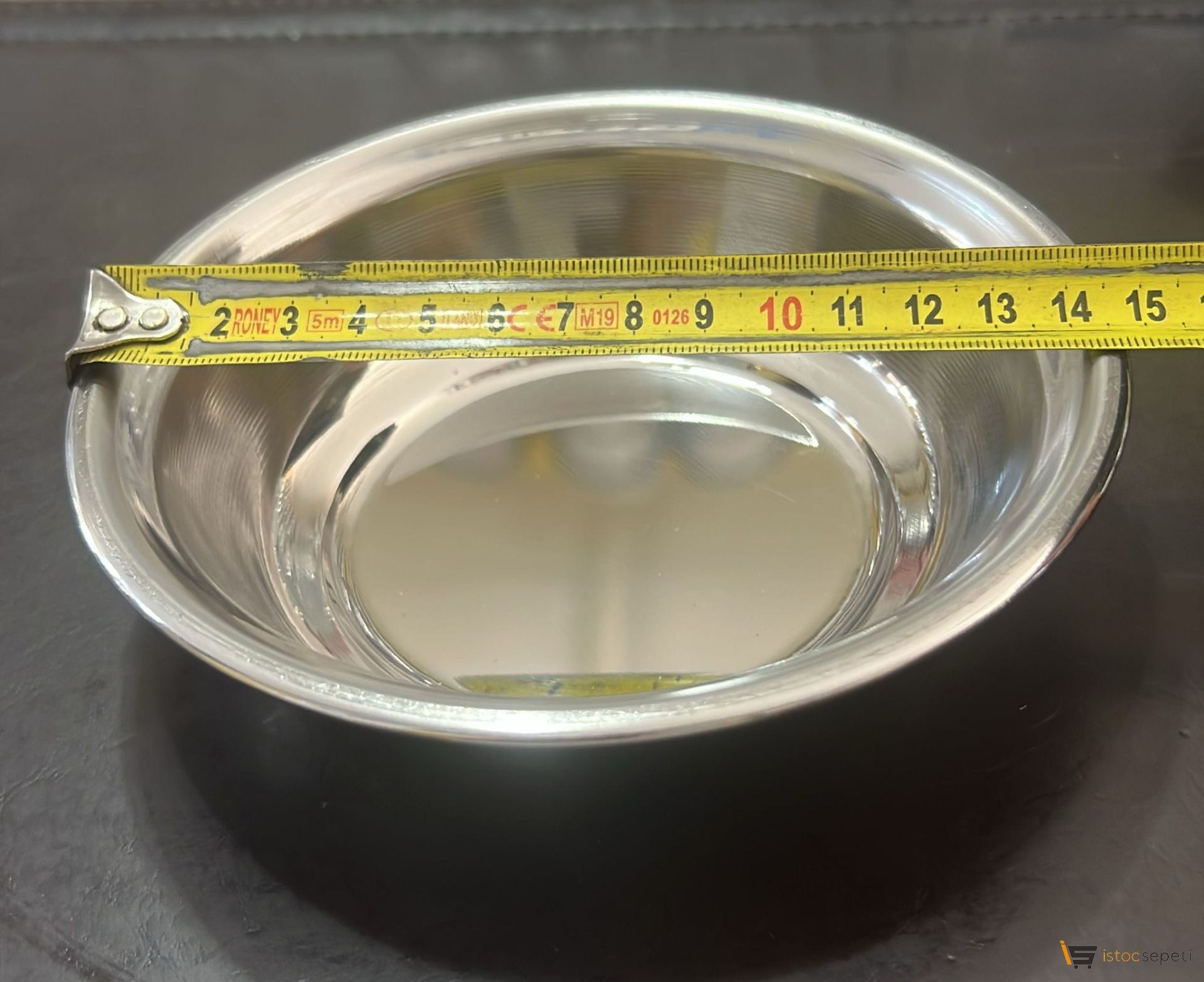 Lokanta Restoran Tabak 14 cm Çelik 100 Adet Toptan