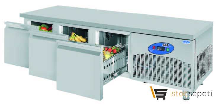 CSA İnox Cihaz Altı Soğutma Dolabı CS-CİK 4 D-700