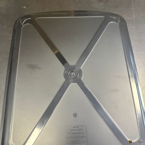 Restoran Plastik Servis Tepsisi 36x46 cm Siyah 10 Adet