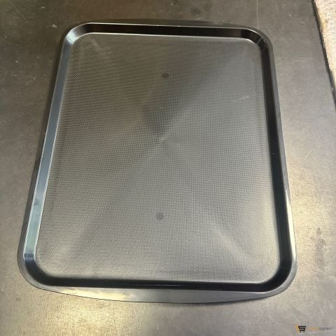 Restoran Plastik Servis Tepsisi 36x46 cm Siyah 10 Adet