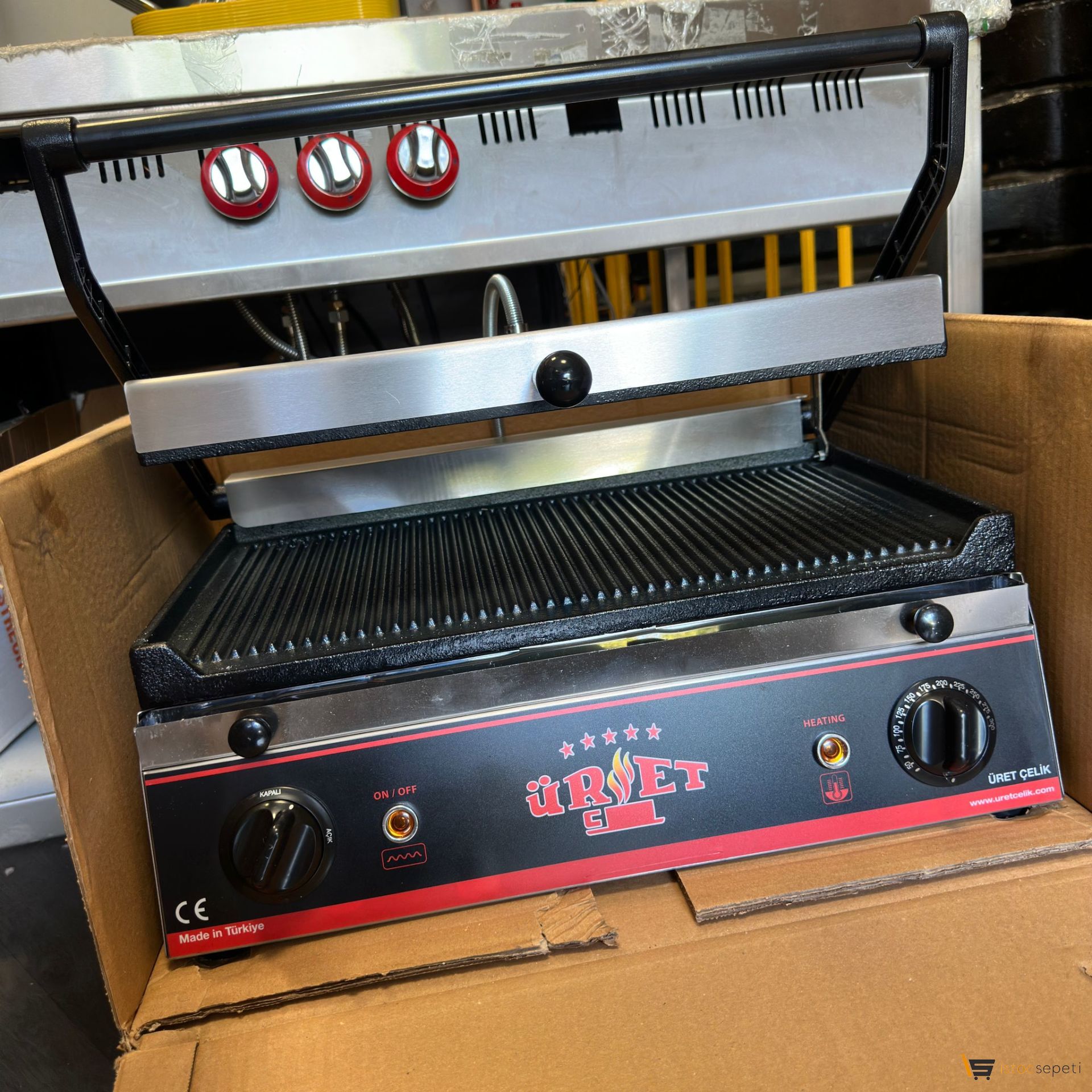 Üret 20 Dilim Tost Makinesi Elektrikli Sanayi Tip