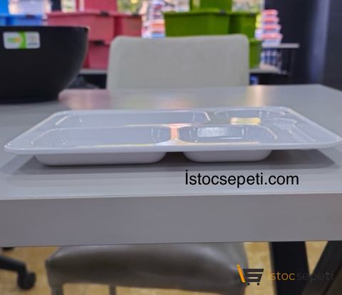Toptan Anaokulu Kreş Tabldot Palyaço Desenli Tabağı 10 Adet