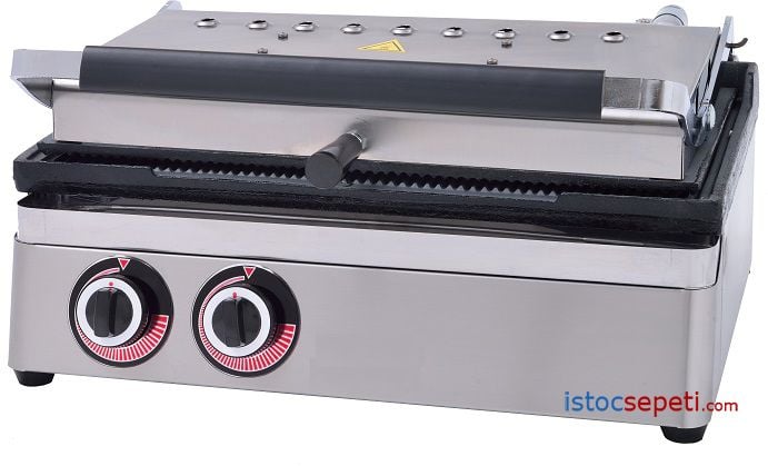 Tost Makinesi 24 Dilim Tüplü Sanayi Tost Yapma Makineleri