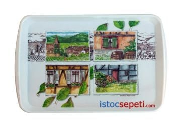 Çay Kahve Sunumları İçin Tepsi