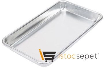 Almetal Hamburger Servis Tepsisi 33x24 cm