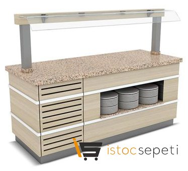 Empero Galata Soğuk Servis Ünitesi Nefeslikli 220x90x90/155 cm