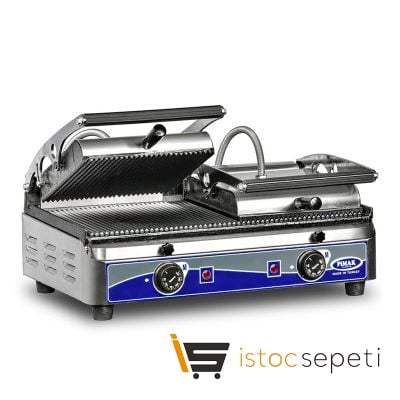 Pimak Çift Kapaklı Tost Makinesi, 20 Dilim Kapasiteli, Elektrikli