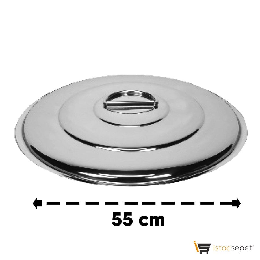 Çelik Tencere Kapağı  55 cm
