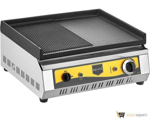 Elektrikli Sanayi Tipi Izgara Makinası 50 cm Döküm Izgara - Sanayi tipi döküm ızgaralar