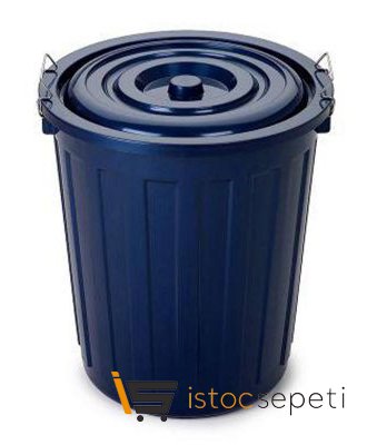 Çöp Kovası No: 4 48 L Gri