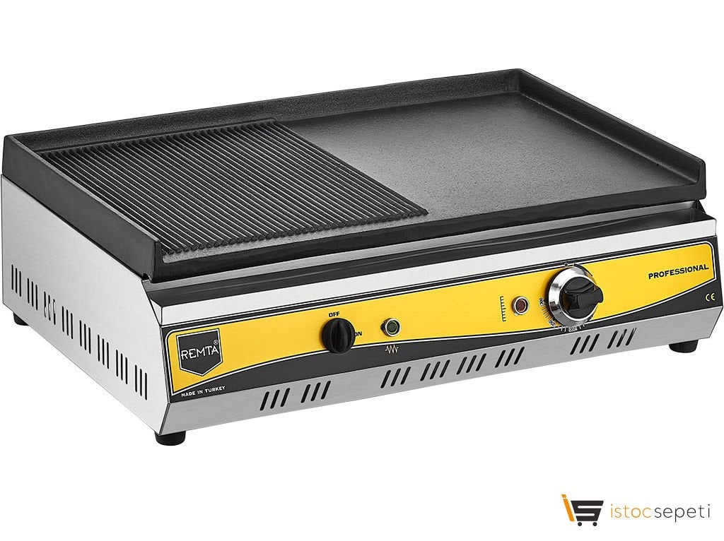 Remta 70 cm Döküm Izgara Elektrikli R89 Yarı Oluklu