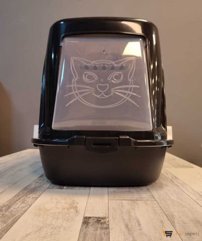 Büyük Boy Kapalı Kedi Tuvaleti+kürek